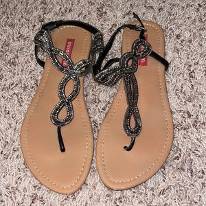 Beaded sandals